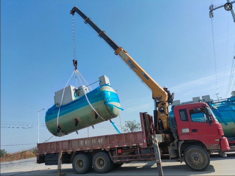 湖北省天门市多祥镇两套污水处理设备